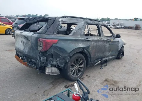 2022 Ford Explorer Xlt from USA, damaged, VIN 1FMSK7DH2NGA73361